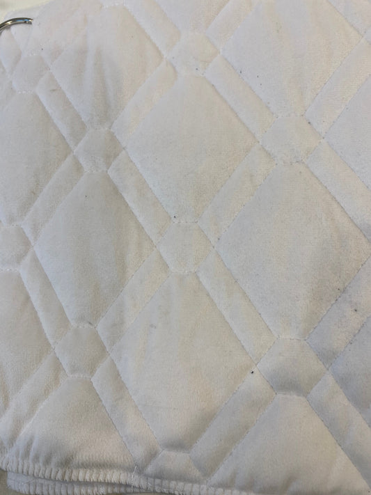 Aurora Cream Velvet Tablecloth